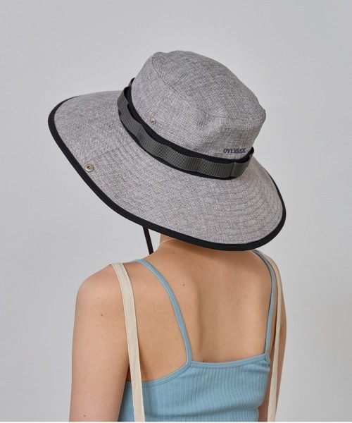 OVERRIDE（オーバーライド）の「OVERRIDE  POLYSHEET BOONIE HAT SGP / オーバーライド（ハット・レディース・ブラック/グレー/ベージュ・58cm）」の15枚目の写真