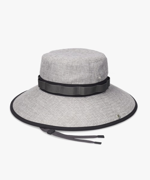 OVERRIDE（オーバーライド）の「OVERRIDE  POLYSHEET BOONIE HAT SGP / オーバーライド（ハット・レディース・ブラック/グレー/ベージュ・58cm）」の17枚目の写真