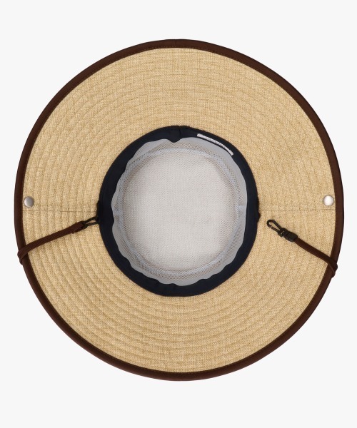 OVERRIDE（オーバーライド）の「OVERRIDE  POLYSHEET BOONIE HAT SGP / オーバーライド（ハット・レディース・ブラック/グレー/ベージュ・58cm）」の6枚目の写真