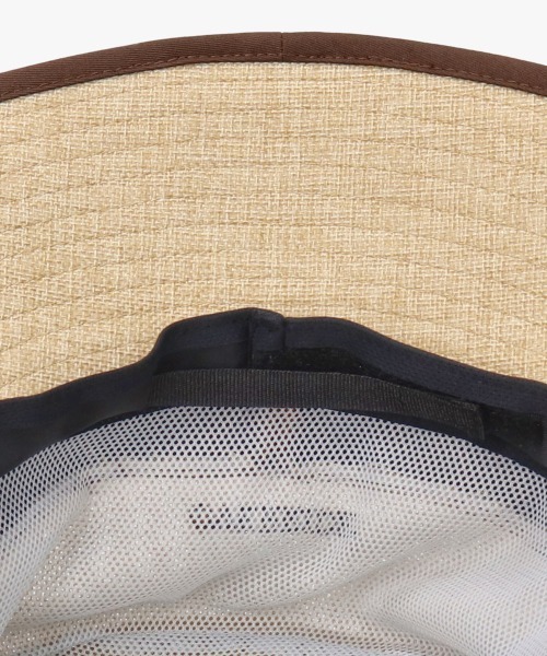 OVERRIDE（オーバーライド）の「OVERRIDE  POLYSHEET BOONIE HAT SGP / オーバーライド（ハット・レディース・ブラック/グレー/ベージュ・58cm）」の10枚目の写真