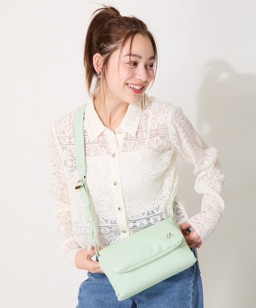 セール】パデットロゴモチーフボディバッグ/BA-248（ショルダーバッグ