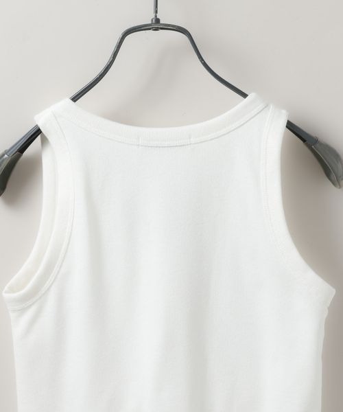 JEANASIS（ジーナシス）の「チビラメカップインタンク/326152（タンクトップ・レディース・ブルー系その他/ホワイト/ブラック/グレー/ネイビー系/イエロー・FREE/SMALL）」の13枚目の写真