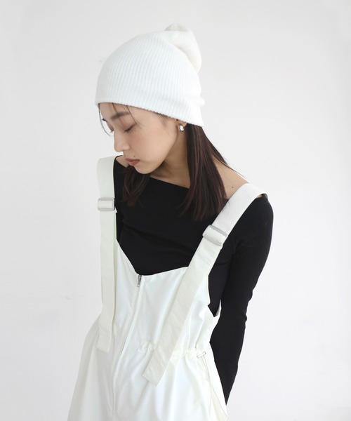 hellam（へラム）の「ミリタリーオールインワン（つなぎ/オールインワン・レディース・ブラック/グレー/オフホワイト/グレイッシュベージュ/チャコール/ブラウン・FREE）」の12枚目の写真