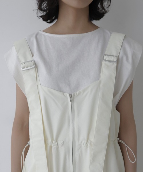 hellam（へラム）の「ミリタリーオールインワン（つなぎ/オールインワン・レディース・ブラック/グレー/オフホワイト/グレイッシュベージュ/チャコール/ブラウン・FREE）」の22枚目の写真