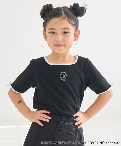 セール】【ROPE' PICNIC×Sanrio characters】【KIDS】ロゴ刺繍配色