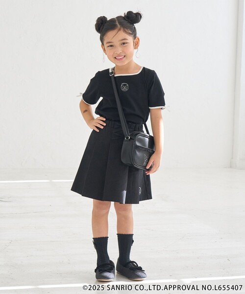 セール】【ROPE' PICNIC×Sanrio characters】【KIDS】ロゴ刺繍配色