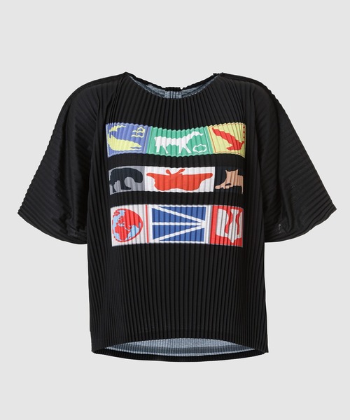 YOHEI OHNO（ヨウヘイオオノ）の「Big Pleats T-shirt（Tシャツ/カットソー・レディース・ホワイト系その他/ホワイト/ブラック/ブラック系その他・36）」の4枚目の写真