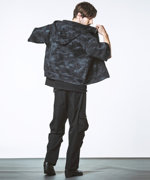 NO ID.（ノーアイディ）の「【NO ID.】Tech Easy Wide Cargo Pants / テック イージー ワイド カーゴ パンツ（カーゴパンツ・メンズ・ブラック/その他23/グレー・2/1）」の7枚目の写真