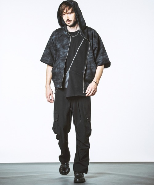 NO ID.（ノーアイディ）の「【NO ID.】Tech Easy Wide Cargo Pants / テック イージー ワイド カーゴ パンツ（カーゴパンツ・メンズ・ブラック/その他23/グレー・2/1）」の9枚目の写真