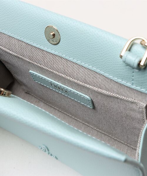 FURLA（フルラ）の「MYFURLA MINI CROSSBODY CLUTCH（ショルダーバッグ・レディース・ライトベージュ/ペールイエロー/クリアグリーン・ONE SIZE）」の10枚目の写真