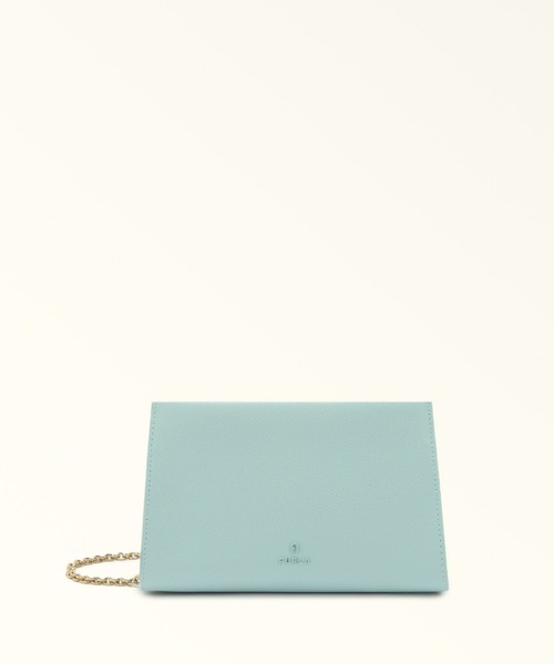 FURLA（フルラ）の「MYFURLA MINI CROSSBODY CLUTCH（ショルダーバッグ・レディース・ライトベージュ/ペールイエロー/クリアグリーン・ONE SIZE）」の2枚目の写真
