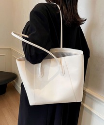 florist | 【A4収納可・撥水PU】レザーライクレディーストートバッグ/ビジネスバッグ(トートバッグ)