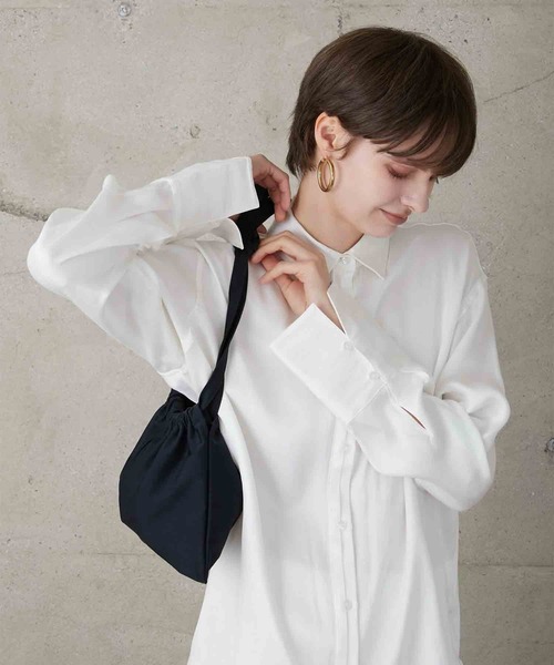 ＬＩＭＩfeuソフトレーヨンシャツ セール】【LA PEAU DE GEM】soft rayon shirt/ソフトレーヨン