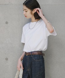 CROSS & STITCH（クロスステッチ）の「CROSS&STITCH 6.2oz オープンエンド マックスウェイト半袖Ｔシャツ 無地Tシャツ クルーネック カットソー 2026年春夏（Tシャツ/カットソー）」