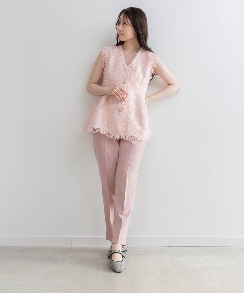 RANDA(ランダ)の「3E モノグラムパーツメリージェーン(パンプス・レディース・ブラック/アイボリー/ベージュ・SS/S/M/L/LL)」の12枚目の写真