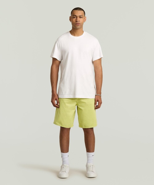 G-STAR(ジースター)の「TRAVAIL RELAXED SHORTS/ミリタリーディテールリラックスショートパンツ(その他パンツ・メンズ・イエロー系その他・30inch/32inch/34inch/36inch/28inch)」の4枚目の写真