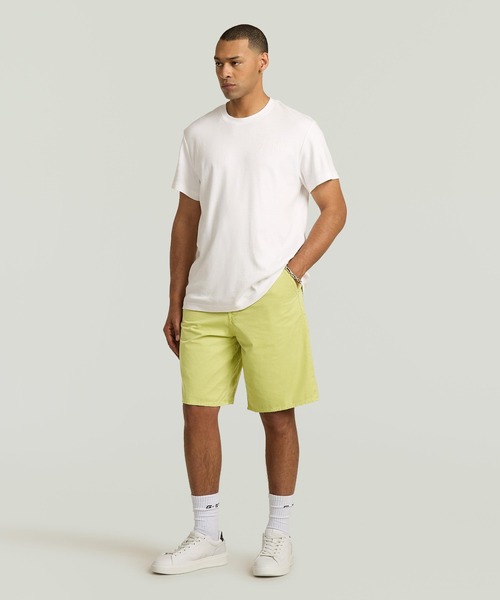 G-STAR(ジースター)の「TRAVAIL RELAXED SHORTS/ミリタリーディテールリラックスショートパンツ(その他パンツ・メンズ・イエロー系その他・30inch/32inch/34inch/36inch/28inch)」の5枚目の写真