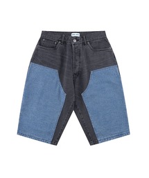 WOKE EDGE（ウォークエッジ）の「ショートパンツ｜Bicolor Double Knee Shorts｜WOKE EDGE（その他パンツ）」