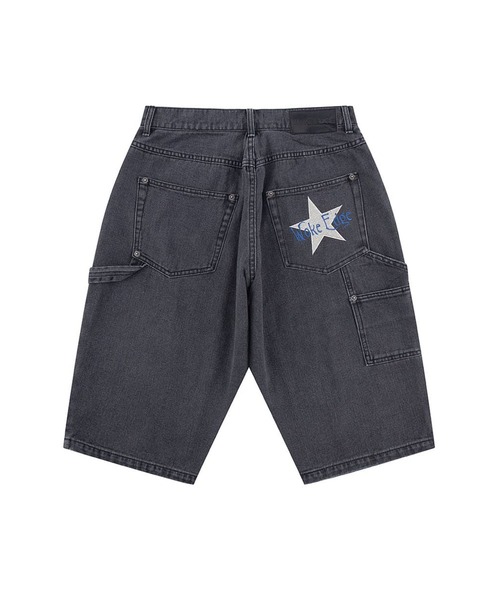 WOKE EDGE（ウォークエッジ）の「ショートパンツ｜Bicolor Double Knee Shorts｜WOKE EDGE（その他パンツ・メンズ・ブルー/ブラック・M/XL/L/S）」の10枚目の写真