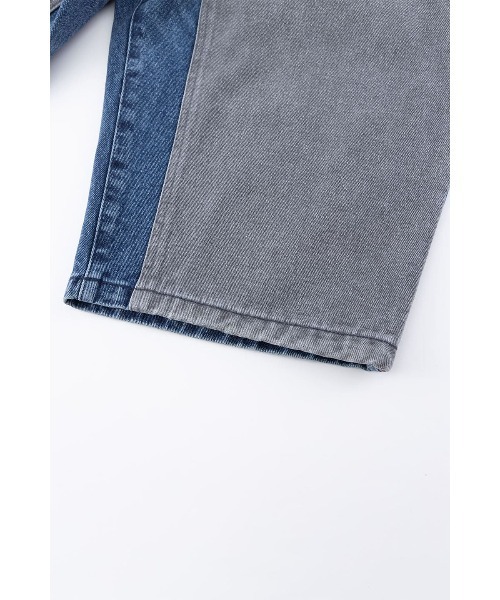 WOKE EDGE（ウォークエッジ）の「ショートパンツ｜Bicolor Double Knee Shorts｜WOKE EDGE（その他パンツ・メンズ・ブルー/ブラック・M/XL/L/S）」の9枚目の写真