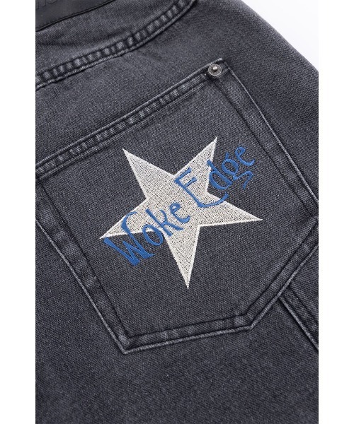 WOKE EDGE（ウォークエッジ）の「ショートパンツ｜Bicolor Double Knee Shorts｜WOKE EDGE（その他パンツ・メンズ・ブルー/ブラック・M/XL/L/S）」の13枚目の写真