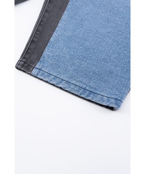 WOKE EDGE（ウォークエッジ）の「ショートパンツ｜Bicolor Double Knee Shorts｜WOKE EDGE（その他パンツ・メンズ・ブルー/ブラック・M/XL/L/S）」の16枚目の写真