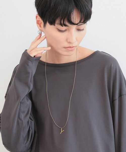 BARNYARDSTORM（バンヤードストーム）の「BARNYARDSTORM / イニシャルネックレス【MC STUDIO(エムシースタジオ)】（ネックレス・レディース・その他1/その他3/その他2/その他4・FREE）」の10枚目の写真