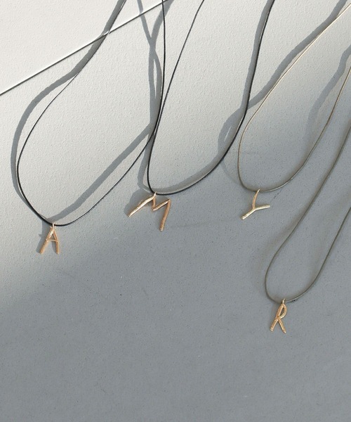 BARNYARDSTORM（バンヤードストーム）の「BARNYARDSTORM / イニシャルネックレス【MC STUDIO(エムシースタジオ)】（ネックレス・レディース・その他1/その他3/その他2/その他4・FREE）」の12枚目の写真