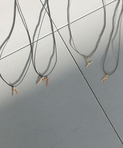 BARNYARDSTORM（バンヤードストーム）の「BARNYARDSTORM / イニシャルネックレス【MC STUDIO(エムシースタジオ)】（ネックレス・レディース・その他1/その他3/その他2/その他4・FREE）」の14枚目の写真