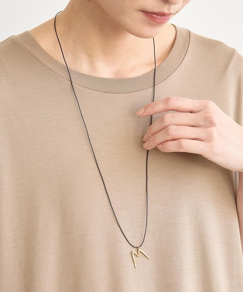 BARNYARDSTORM（バンヤードストーム）の「BARNYARDSTORM / イニシャルネックレス【MC STUDIO(エムシースタジオ)】（ネックレス・レディース・その他1/その他3/その他2/その他4・FREE）」の18枚目の写真