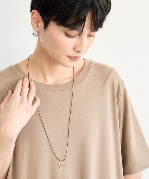 BARNYARDSTORM（バンヤードストーム）の「BARNYARDSTORM / イニシャルネックレス【MC STUDIO(エムシースタジオ)】（ネックレス・レディース・その他1/その他3/その他2/その他4・FREE）」の19枚目の写真