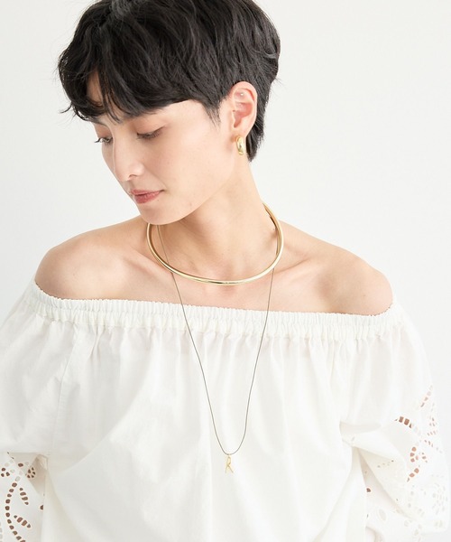BARNYARDSTORM（バンヤードストーム）の「BARNYARDSTORM / イニシャルネックレス【MC STUDIO(エムシースタジオ)】（ネックレス・レディース・その他1/その他3/その他2/その他4・FREE）」の22枚目の写真