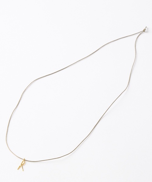 BARNYARDSTORM（バンヤードストーム）の「BARNYARDSTORM / イニシャルネックレス【MC STUDIO(エムシースタジオ)】（ネックレス・レディース・その他1/その他3/その他2/その他4・FREE）」の5枚目の写真