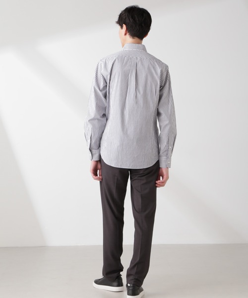 NANO universe(ナノユニバース)の「「N TROUSERS PREMIUM」IN DRY カノコストレッチパンツ(セットアップ可)(スラックス・メンズ・チャコール/ネイビー・S/M/L)」の9枚目の写真