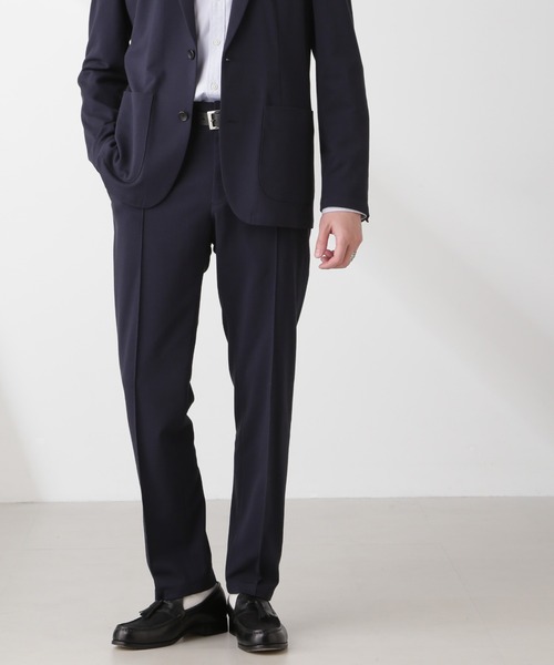 NANO universe(ナノユニバース)の「「N TROUSERS PREMIUM」IN DRY カノコストレッチパンツ(セットアップ可)(スラックス・メンズ・チャコール/ネイビー・S/M/L)」の10枚目の写真