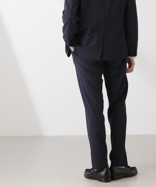NANO universe(ナノユニバース)の「「N TROUSERS PREMIUM」IN DRY カノコストレッチパンツ(セットアップ可)(スラックス・メンズ・チャコール/ネイビー・S/M/L)」の11枚目の写真