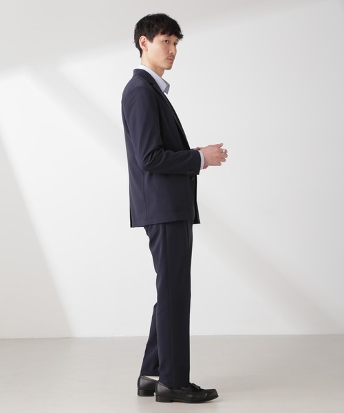 NANO universe(ナノユニバース)の「「N TROUSERS PREMIUM」IN DRY カノコストレッチパンツ(セットアップ可)(スラックス・メンズ・チャコール/ネイビー・S/M/L)」の15枚目の写真