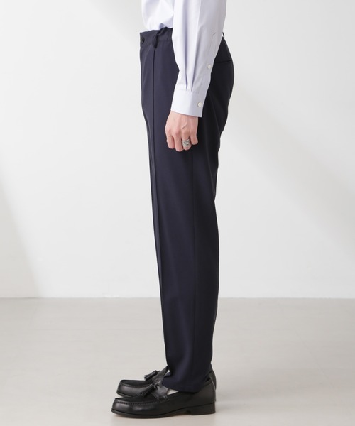 NANO universe(ナノユニバース)の「「N TROUSERS PREMIUM」IN DRY カノコストレッチパンツ(セットアップ可)(スラックス・メンズ・チャコール/ネイビー・S/M/L)」の17枚目の写真