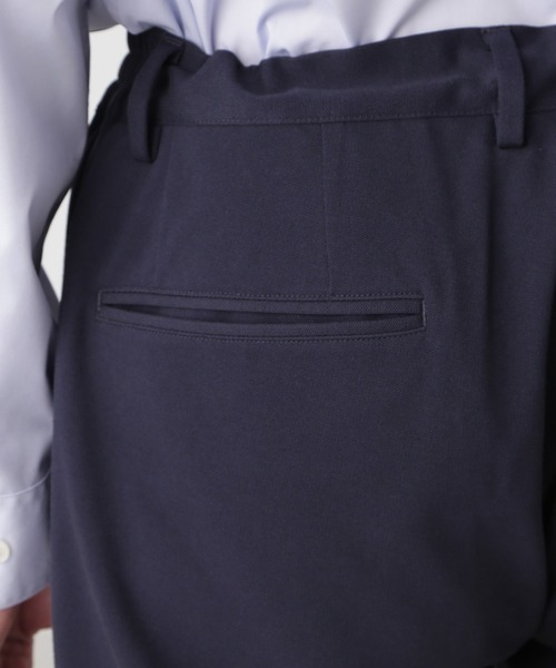 NANO universe(ナノユニバース)の「「N TROUSERS PREMIUM」IN DRY カノコストレッチパンツ(セットアップ可)(スラックス・メンズ・チャコール/ネイビー・S/M/L)」の20枚目の写真