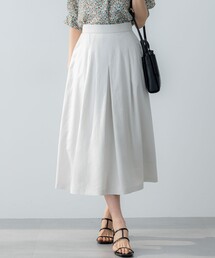リネンレーヨン スカート