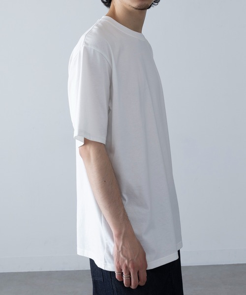 Gramicci（グラミチ）の「【GRAMICCI】ONE POINT LOGO TEE G4SU-T096（Tシャツ/カットソー・メンズ・ホワイト/ブラック・S/M/L/XL）」の6枚目の写真