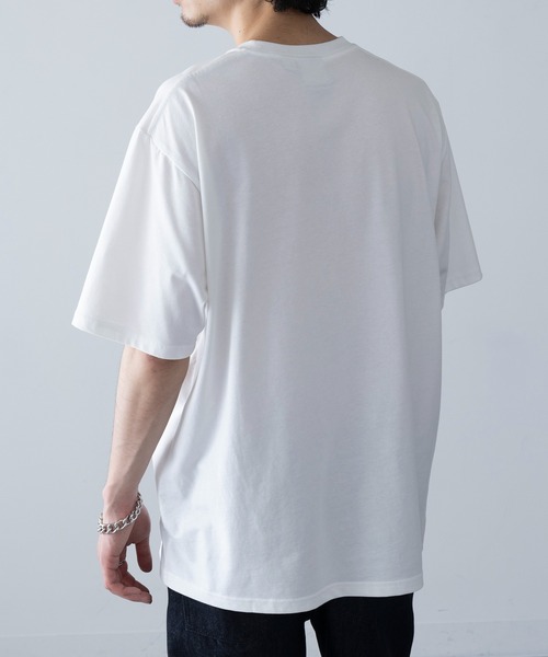 Gramicci（グラミチ）の「【GRAMICCI】ONE POINT LOGO TEE G4SU-T096（Tシャツ/カットソー・メンズ・ホワイト/ブラック・S/M/L/XL）」の7枚目の写真