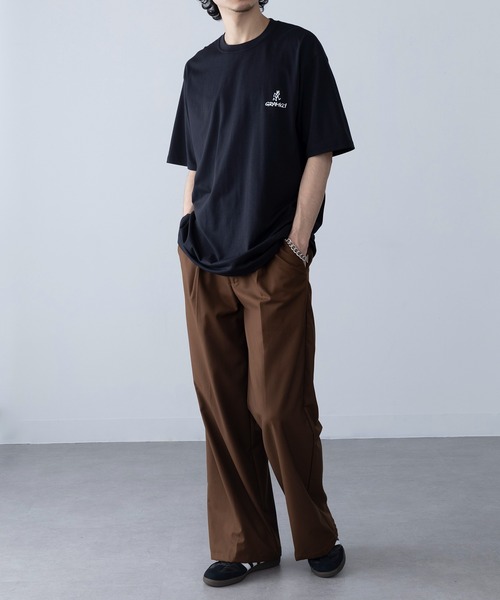 Gramicci（グラミチ）の「【GRAMICCI】ONE POINT LOGO TEE G4SU-T096（Tシャツ/カットソー・メンズ・ホワイト/ブラック・S/M/L/XL）」の14枚目の写真