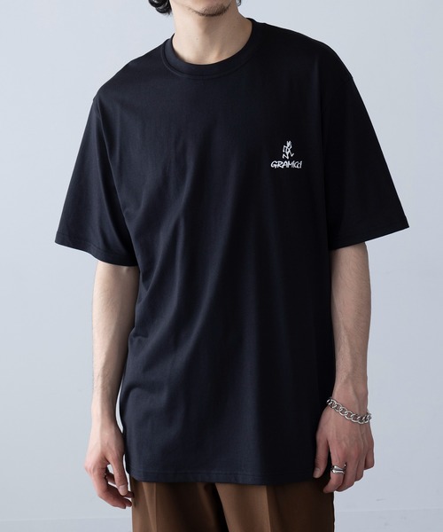 Gramicci（グラミチ）の「【GRAMICCI】ONE POINT LOGO TEE G4SU-T096（Tシャツ/カットソー・メンズ・ホワイト/ブラック・S/M/L/XL）」の11枚目の写真