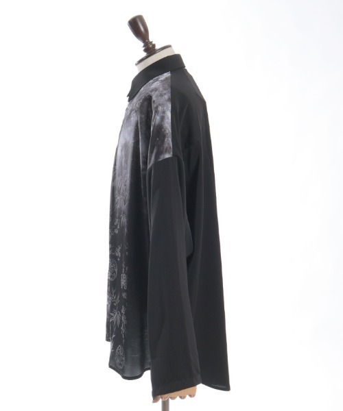 REZEN(リゼン)の「三世の契2WAYシャツ(シャツ/ブラウス・メンズ・パープル/ライトグレー/ローズ・MEDIUM/LARGE)」の17枚目の写真