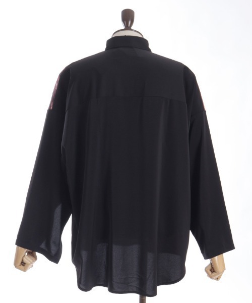 REZEN(リゼン)の「三世の契2WAYシャツ(シャツ/ブラウス・メンズ・パープル/ライトグレー/ローズ・MEDIUM/LARGE)」の9枚目の写真