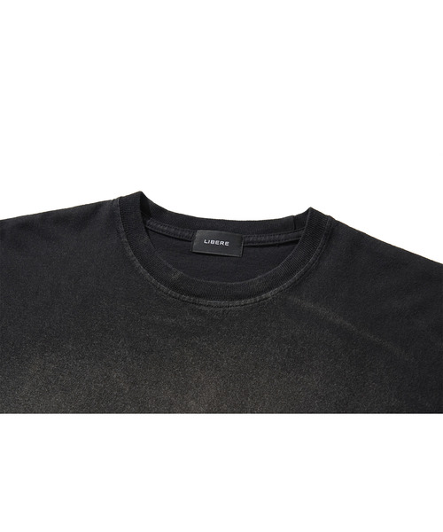 LIBERE(リベーレ)の「LIBERE リベーレ / WASHED LONG SLEEVE TEE バンドロゴプリントビッグシルエットウォッシュドロンT / 251233-251234-251235(Tシャツ/カットソー・メンズ・ブルー系その他/ブラック/グレー・LARGE/MEDIUM/SMALL)」の22枚目の写真