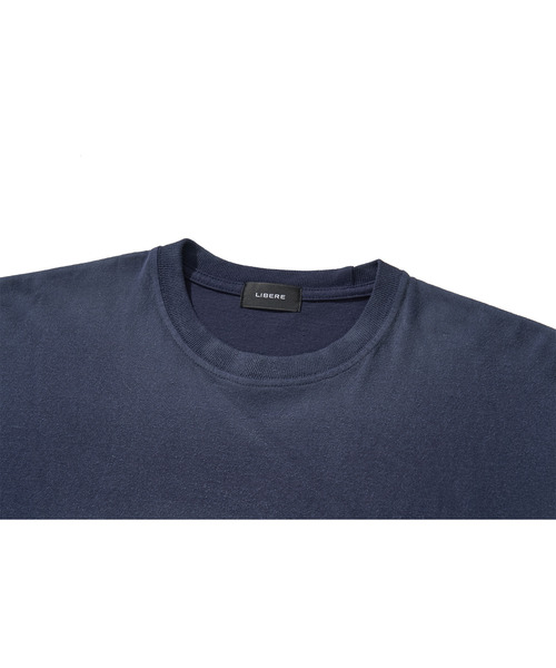 LIBERE(リベーレ)の「LIBERE リベーレ / WASHED LONG SLEEVE TEE バンドロゴプリントビッグシルエットウォッシュドロンT / 251233-251234-251235(Tシャツ/カットソー・メンズ・ブルー系その他/ブラック/グレー・LARGE/MEDIUM/SMALL)」の10枚目の写真