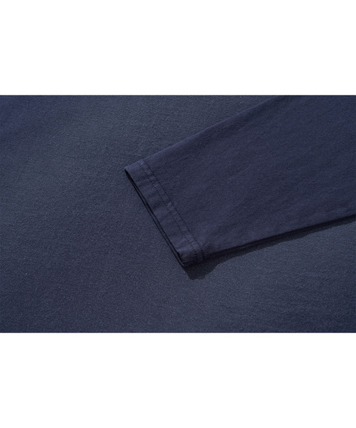 LIBERE(リベーレ)の「LIBERE リベーレ / WASHED LONG SLEEVE TEE バンドロゴプリントビッグシルエットウォッシュドロンT / 251233-251234-251235(Tシャツ/カットソー・メンズ・ブルー系その他/ブラック/グレー・LARGE/MEDIUM/SMALL)」の8枚目の写真