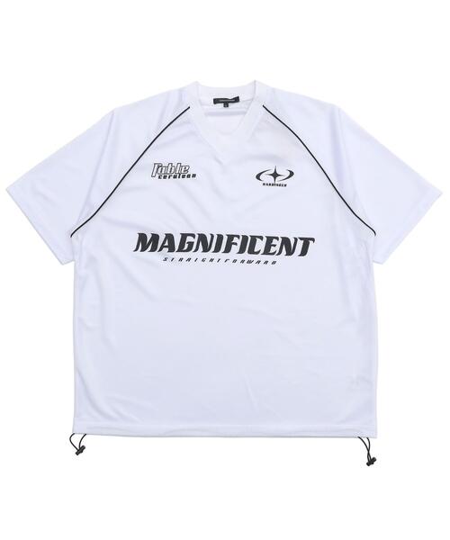 WEGO(ウィゴー)の「WEGO/パイピングサッカーT(Tシャツ/カットソー・メンズ・ネイビー/ブルー系その他/ホワイト系その他/ホワイト/ブラック/ブラック系その他・MEDIUM/LARGE)」の18枚目の写真
